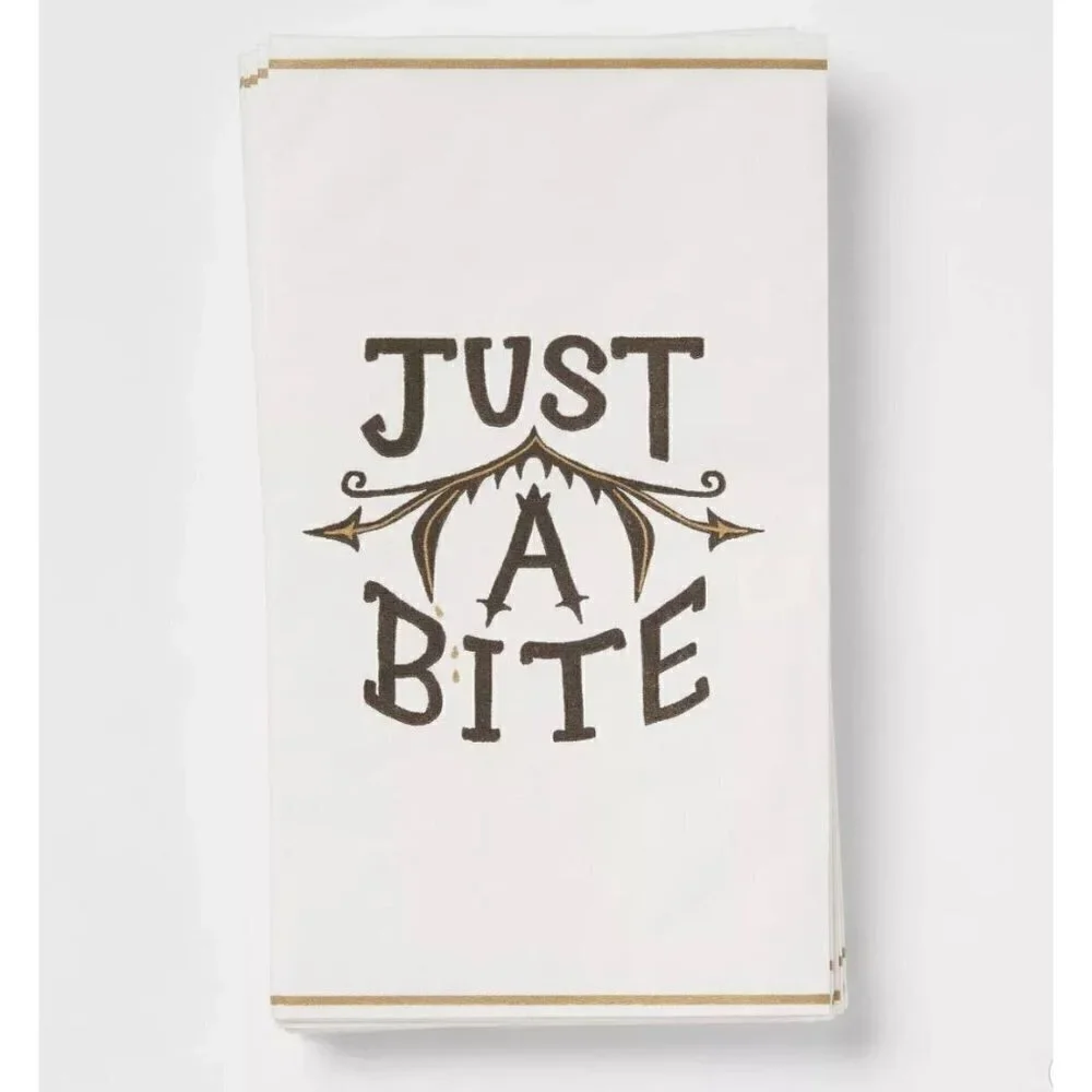 Target  Threshold™ (2) 16ct Halloween Disposable Napkins 'Just a Bite' Set of 2